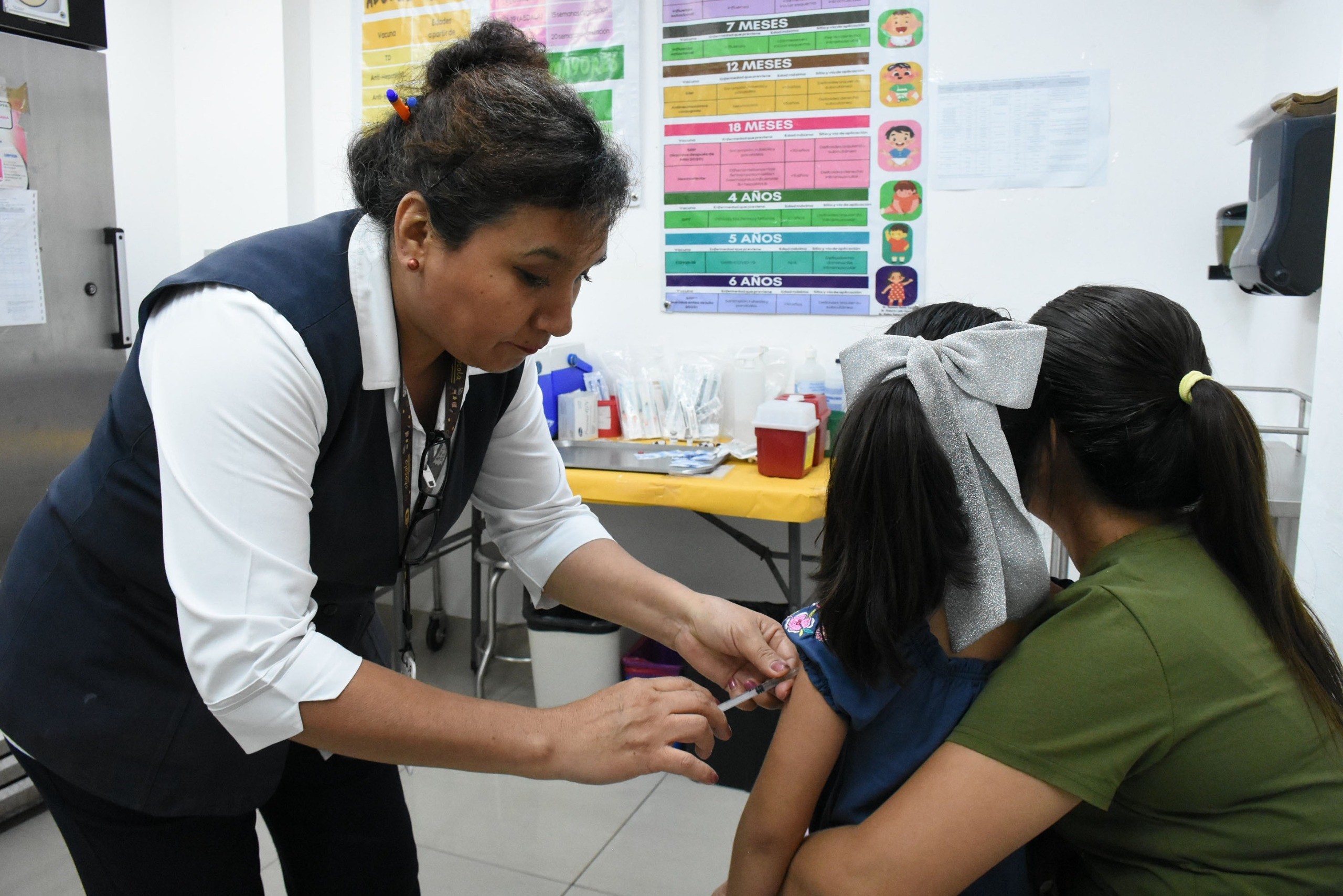 Secretaría de Salud de Yucatán invita a la población a acudir por la vacuna contra el sarampión